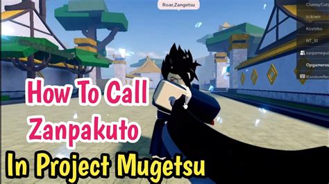 project mugetsu zanpakuto|How to get and activate Shikai in Project Mugetsu